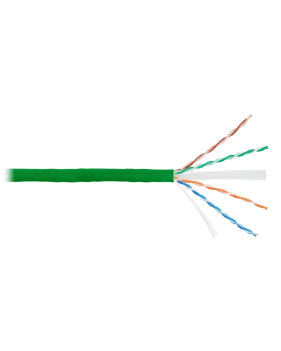 U/UTP 4pair, Cat6, Solid, In, нг(А)-HF (NMC 4140C-GN). Кабель «витая пара» (LAN) для структурированных систем связи. NIKOMAX в Абакане