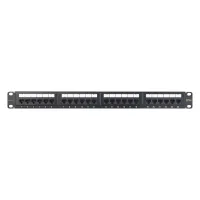 NMC-RP24UD2-ES-1U-BK. Патч-панель 19. NIKOMAX