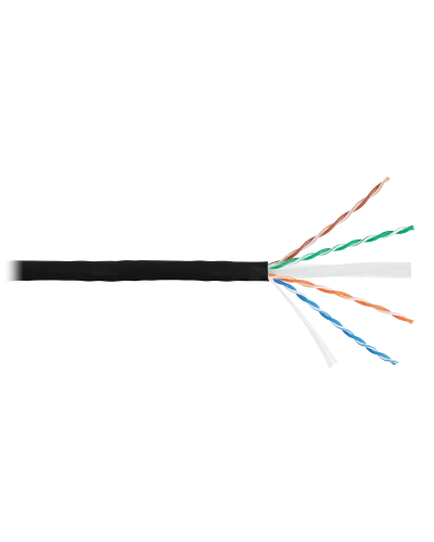 U/UTP 4pair, Cat6, Solid, In/Out, нг(А)-HF (NMC 9140C-BK). Кабель «витая пара» (LAN) для структурированных систем связи. NIKOMAX в Абакане