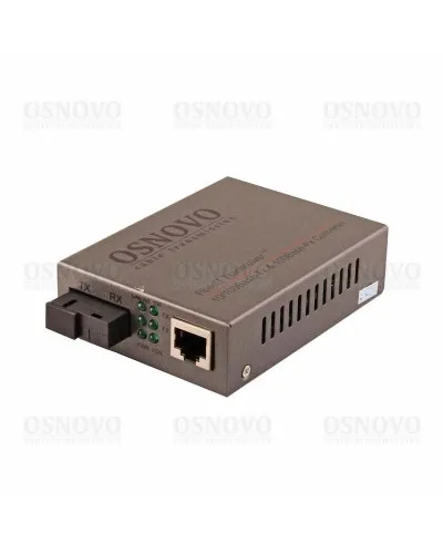 OMC-100-11S5b. Медиаконвертер оптический. OSNOVO в Абакане