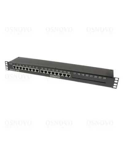 SP-IP16/1000PR. Устройство грозозащиты цепей Ethernet. OSNOVO в Абакане