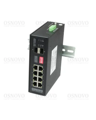 SW-80802/I(Port 90W, 300W). Коммутатор с PoE. OSNOVO в Абакане