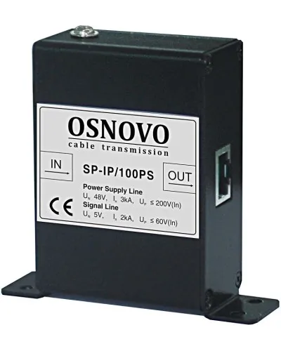 SP-IP/100PS. Устройство грозозащиты цепей Ethernet. OSNOVO в Абакане