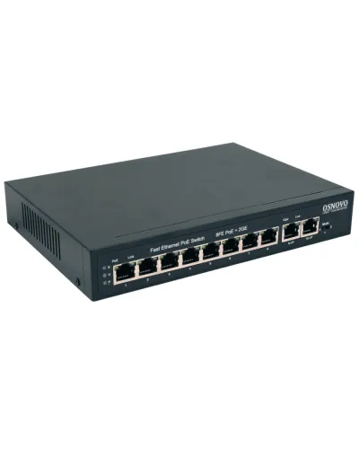 SW-20820(120W). Коммутатор 10-портовый  Gigabit Ethernet с PoE. OSNOVO в Абакане