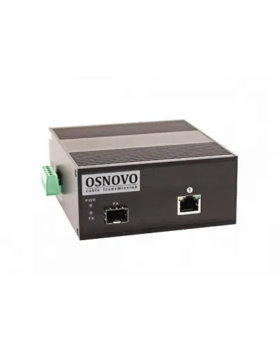 OMC-1000-11HX/I. Медиаконвертер оптический. OSNOVO в Абакане