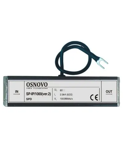 SP-IP/100(ver2). Устройство грозозащиты цепей Ethernet. OSNOVO в Абакане