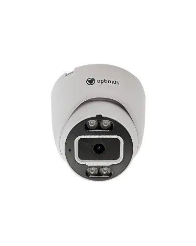 IP-E024.0(2.8)P_V.1. Видеокамера IP купольная. Optimus в Абакане