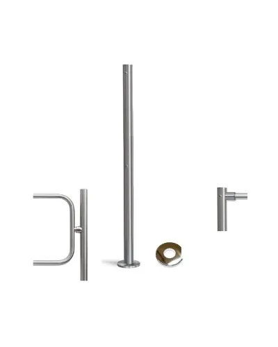 PERCo-BH02 2-05/EL с крышкой. Стойка с эл/магн.устр. блокировки. PERCo в Абакане