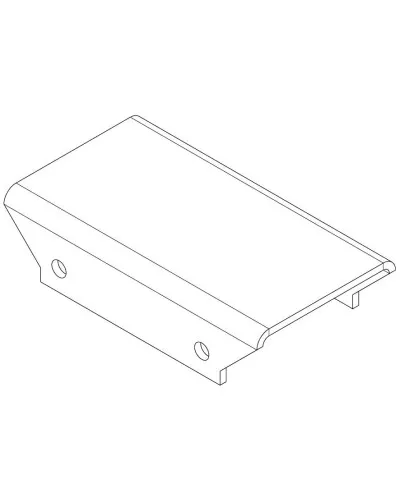 PERCo-MB-16.3. Накладка прямая верхняя. PERCo в Абакане