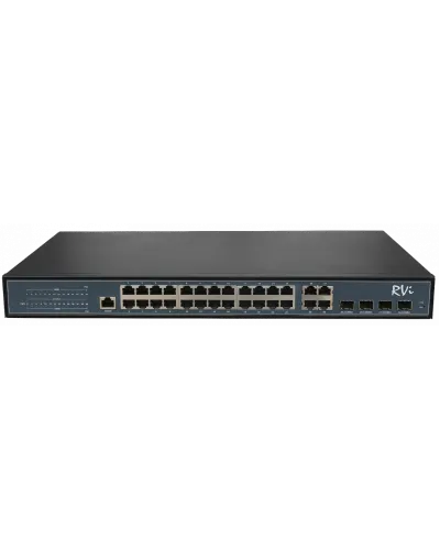 RVi-1NSM24G-4C. Коммутатор с питанием по PoE. RVi в Абакане