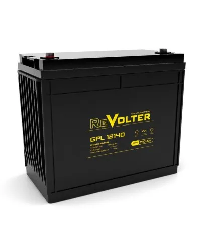 Revolter GPL 12140. Аккумулятор автомобильный герметичный свинцово-кислотный. Revolter в Абакане