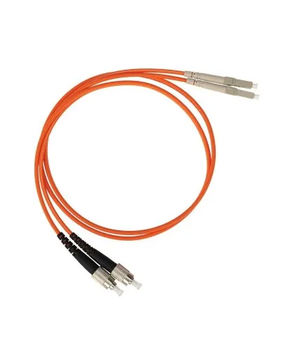 Патч-корд оптический переходной (MM), 50/125 (OM2), LC/UPC-FC/UPC, (Duplex), LSZH, 2м (50-3268). Патч-корд оптический. Rexant в Абакане