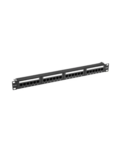 Панель коммутационная с кабельным органайзером 19, 1U, 24 порта, RJ-45, CAT 6, UTP REXANT PRO (02-0231). Патч-панель 19. Rexant в Абакане