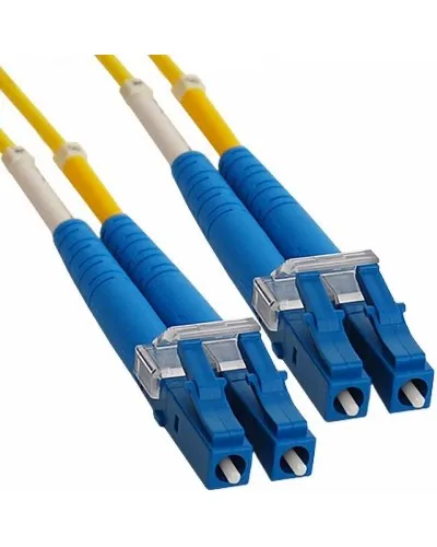 Патч-корд оптический соединительный (SM), 9/125 (OS2), LC/UPC-LC/UPC, (Duplex), LSZH, 1м (50-2115): Патч-корд оптический в Абакане