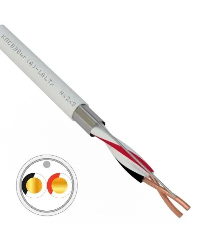 КПСВЭВнг(А)-LSLTx 1х2х1,0 REXANT (01-4872-1). Кабель для систем передачи данных пониженной пожароопасности c низким дымо- и газовыделением, с низкой токсичностью продуктов горения. Rexant в Абакане