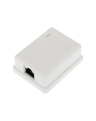 Розетка компьютерная внешняя, 1-порт FTP RJ-45 (8P8C), CAT 6 REXANT (03-0142). Розетка RJ-45. Rexant в Абакане