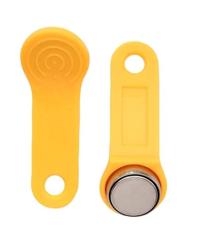 RW 1990 SLINEX (желтый). Ключ электронный Touch Memory с держателем. SLINEX в Абакане