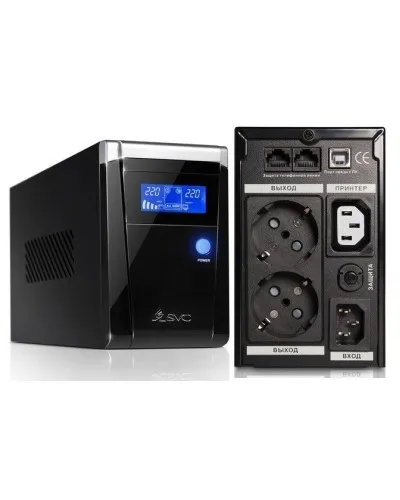 SVC V-650-F-LCD. Источник бесперебойного питания. SVC в Абакане