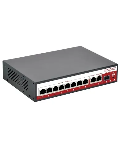 SR-PS0821GBL. Коммутатор с питанием по PoE. SarmatT в Абакане