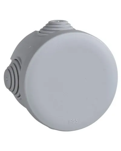 Коробка Ø60х40 распределительная открытой установки, IP55, 4 сальника (IMT35093). Коробка распределительная. Systeme Electric в Абакане