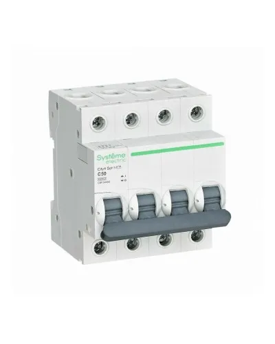 City9 Set 4P 50А 4.5kA С (C9F34450). Автоматический выключатель. Systeme Electric в Абакане