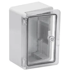 ЩМП-0-1, прозрачная крышка, ABS, IP65, 300x200x130. Бокс пластиковый антивандальный. TDM ЕLECTRIC
