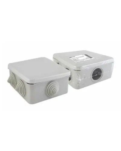 Коробка ОП 100х100х50мм, крышка, IP55, 6 вх. (SQ1401-1255). Распаячная коробка. TDM ЕLECTRIC в Абакане