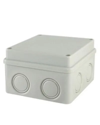 Коробка ОП 110х110х70мм, крышка на винтах, IP55, 8вх., без гермовводов (SQ1401-0824). Распаячная коробка. TDM ЕLECTRIC в Абакане