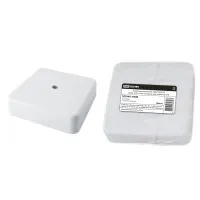 Коробка КР 100х100х29 ОП белая, IP40, с клеммной колодкой (SQ1401-0908). Распаячная коробка. TDM ЕLECTRIC