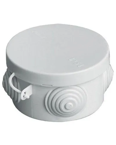 Коробка ОП D65х40мм, крышка, IP54, 4вх. (SQ1401-0101). Распаячная коробка. TDM ЕLECTRIC в Абакане