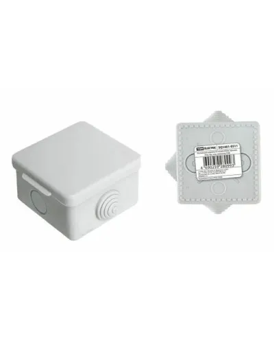 Коробка ОП 65х65х50мм, крышка,  IP54, 4вх. (SQ1401-0111). Распаячная коробка. TDM ЕLECTRIC в Абакане