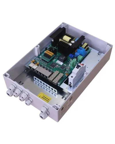 Tfortis PSW-2G6F+. Коммутатор для подключения 6 камер. TFortis в Абакане