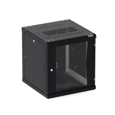 TWC-156060-R-G-BK. Шкаф телекоммуникационный 19 настенный 15U. TLK