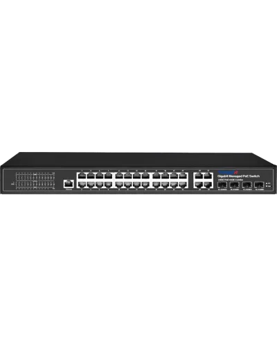 TR-NS24284C-400-24PoE. Коммутатор с PoE. Trassir в Абакане