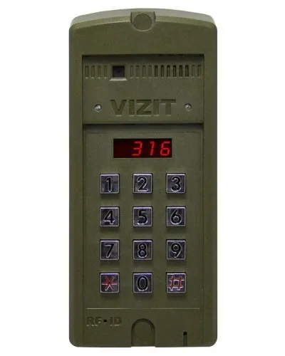 БВД-316FCP. Вызывная панель цветная. VIZIT в Абакане