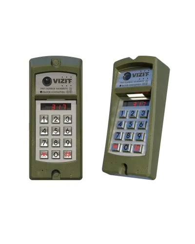 БВД-317RCBW. Блок вызова домофона. VIZIT в Абакане