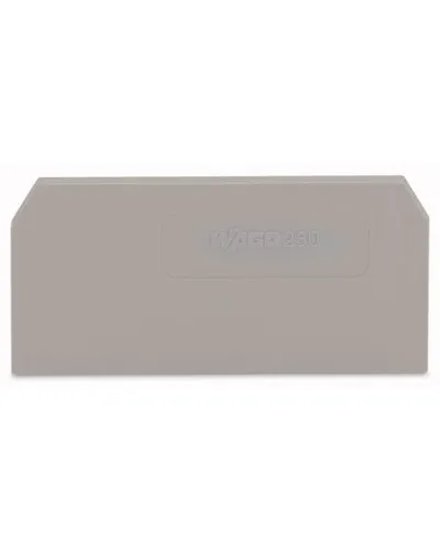 WAGO 280-308 торцевая и промежуточная пластина, серая. Торцевая и промежуточная пластина. WAGO в Абакане