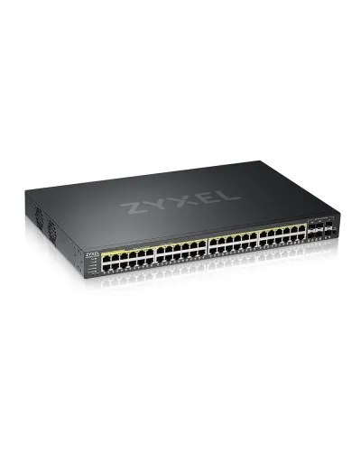 GS2220-50HP-EU0101F. Коммутатор гибридный L2 PoE+ rack 19. ZYXEL в Абакане