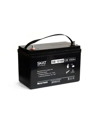 SKAT SB 12100 (2542). Аккумулятор герметичный свинцово-кислотный. Бастион в Абакане