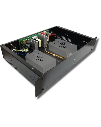 СКАТ-2400И7 RACK (СКАТ ИБП-24/4,5-2x17-RACK) (2143). Источник вторичного электропитания резервированный. Бастион в Абакане