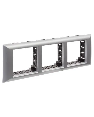 Рамка-суппорт Avanti для In-liner Front 6 модуля серебристый металлик (4404916): Рамка-суппорт в Абакане