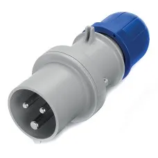Вилка кабельная IP44 32A 2P+E 230V (DIS2133233). Вилка кабельная. ДКС