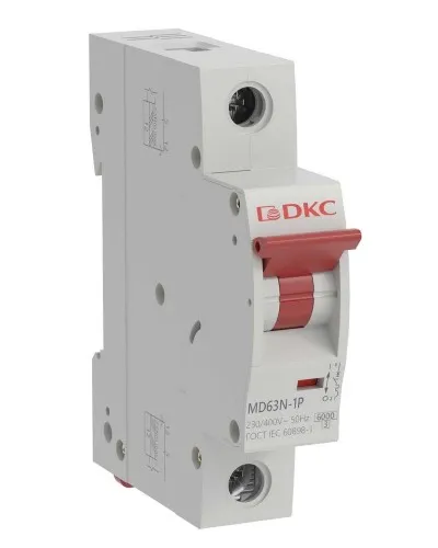 YON max MD63N 1P 25А 6кА C (MD63N-1PC25). Автоматический выключатель. ДКС в Абакане