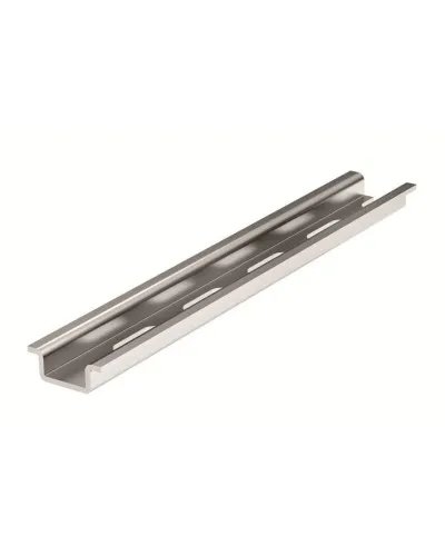 DIN-рейка перфорированная OMEGA 2F 15х5,5 мм L2000 (02130). Дин-рейка перфорированная. ДКС в Абакане