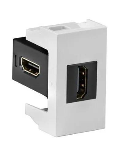Розетка HDMI Viva 1 модуль белая (41018): Розетка HDMI в Абакане