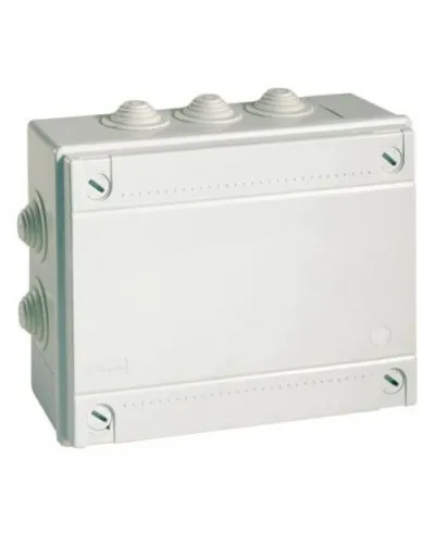 Коробка ответвительная с кабельными вводами IP55, 240х190х90 (54200). Коробка ответвительная. ДКС в Абакане