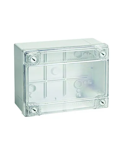 Коробка ответвительная с гладкими стенками IP56, 300х220х120 (54320). Коробка ответвительная с гладкими стенками и прозрачной крышкой. ДКС в Абакане