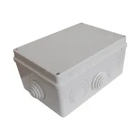 Коробка 3014 220х170х85, 10вых, IP55, серая (44014HF). Коробка монтажная. Экопласт