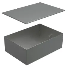 Коробка металлическая с крышкой для заливки в пол BOX/6-8 (70161): Коробка металлическая с крышкой для заливки в пол 249,6х167,6х75мм, для люков 70062, 70082