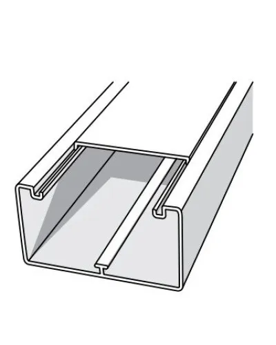 Короб 100х40 INSTA с крышкой (крышка=80мм) (76004-E110): Короб с крышкой, огнестойкость E110 в Абакане